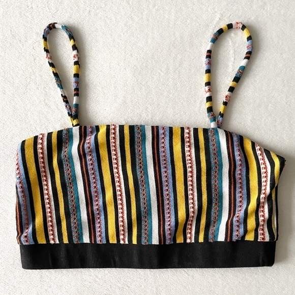 ZARA Striped Knit Crop Tank - Picture 10 of 10